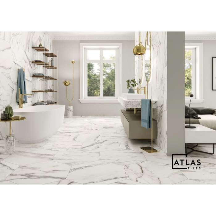 Hex Avellino Lux 56x48.5 cm Floor & Wall Tile