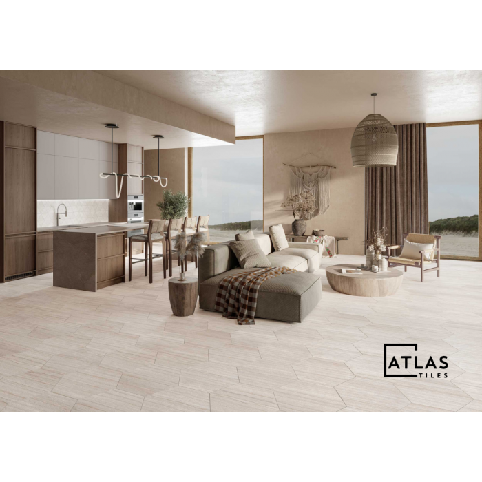 Hex Novara 56x48.5 cm Floor & Wall Tile