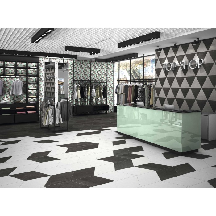 Roma  City Black 70x40 cm Floor & Wall Tile