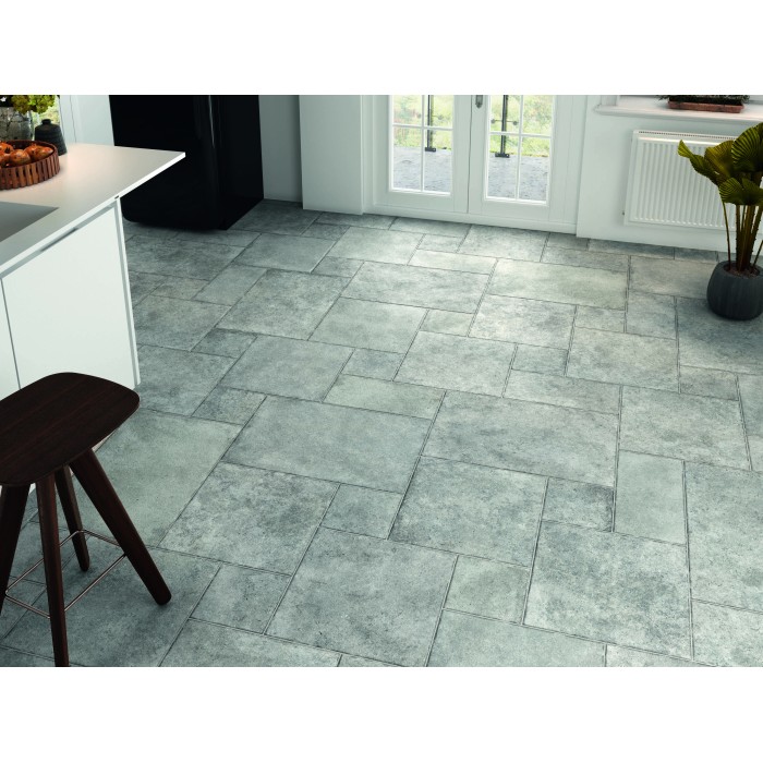 Carpi  Borgogna Stone Grey Modular Floor & Wall Tile