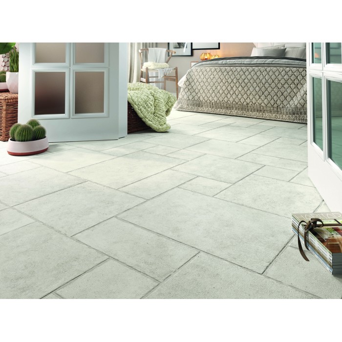 Carpi  Borgogna Stone White  Modular Floor & Wall Tile