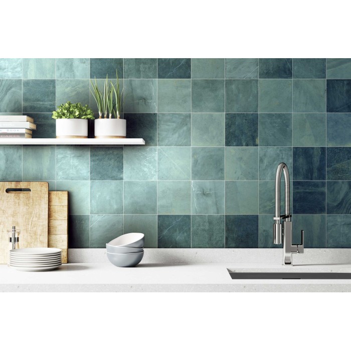 Rimini Green 33x33 cm Floor & Wall Tile