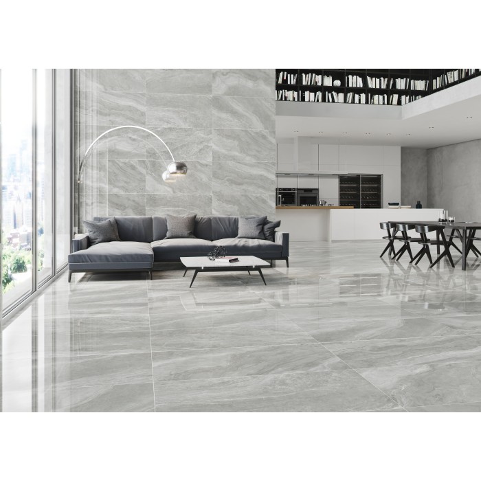 Orion Grey Polished 60x120 cm  Floor & Wall Tile