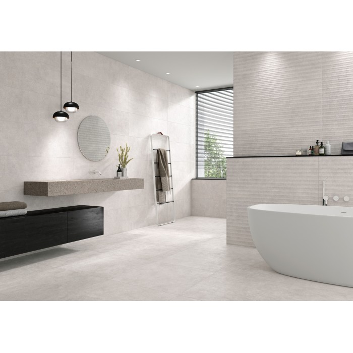 Petra White 60x120 cm Rectifiied Floor & Wall Tile