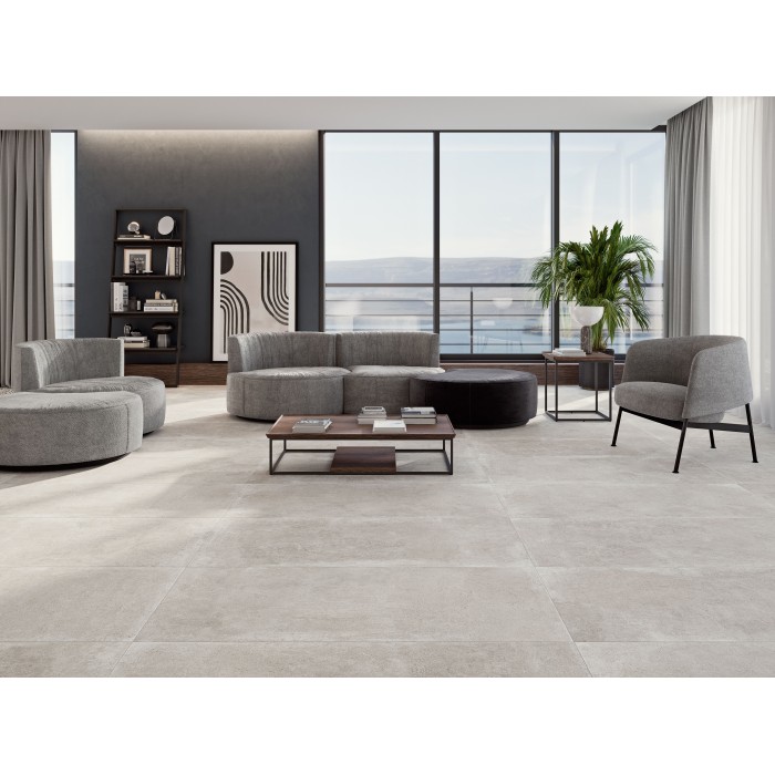 Petra Grey 60x120 cm Rectified Floor & Wall Tile