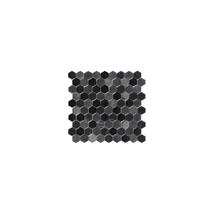 Casares Black 30x30 cm Wall Tile